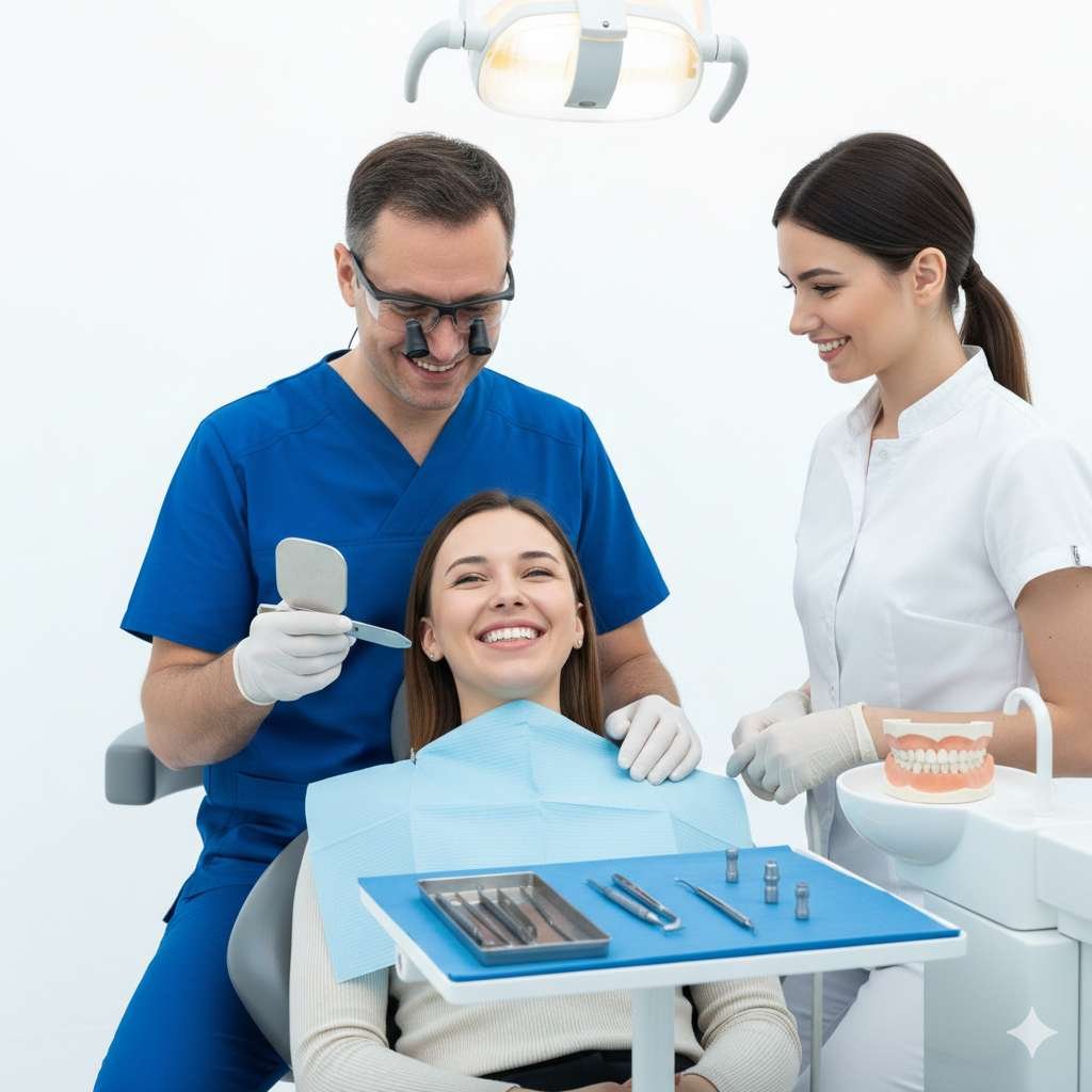 Natural-looking Dental Implants by Dr. Margee Doshi at Shubham Hospital