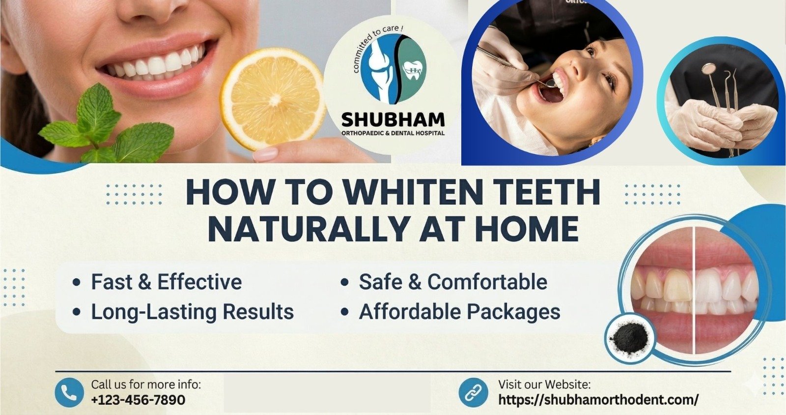 How to Whiten Teeth Naturally at Home