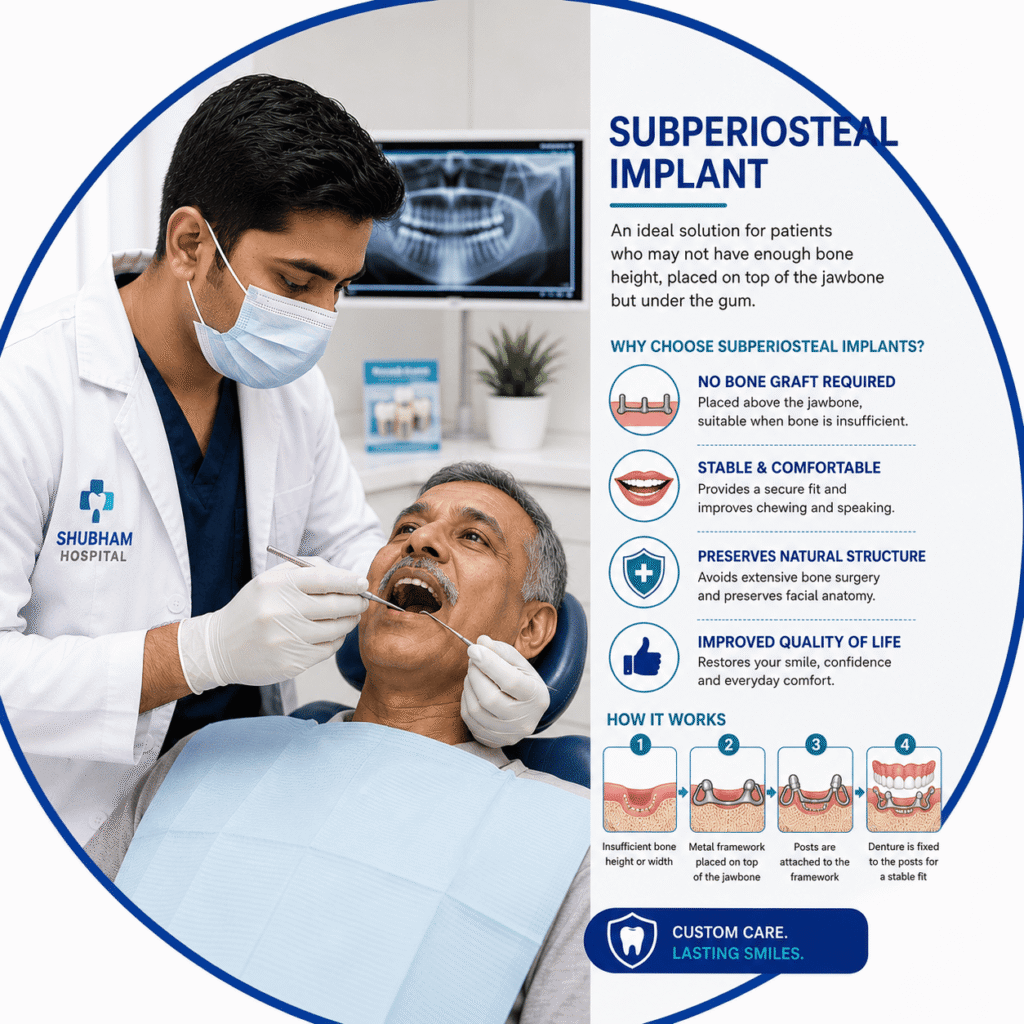 Subperioster implant
