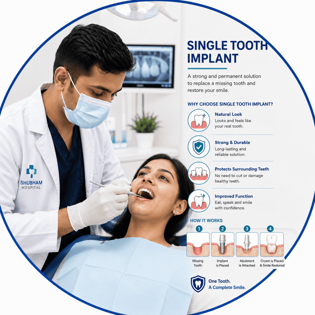 Single tooth impant