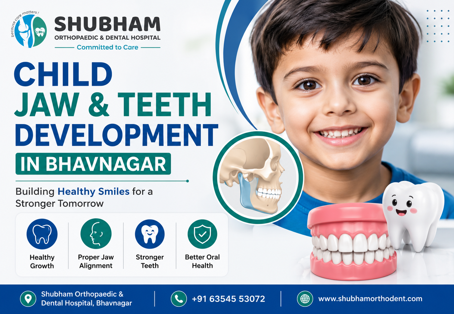 child jaw and teeth development